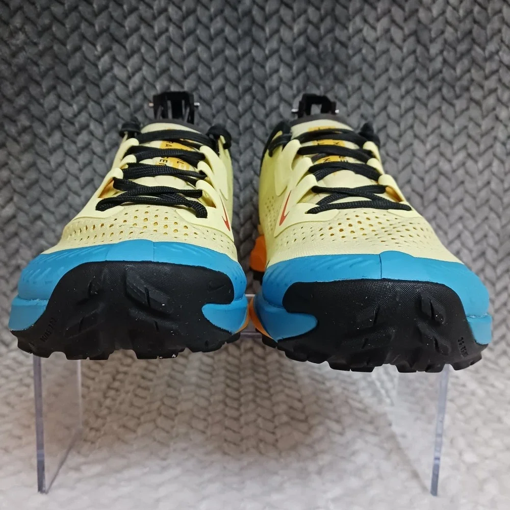 Nike Air Zoom Terra Kiger 7 Limelight Laser Blue Men's Trail Running Shoes Sz 8